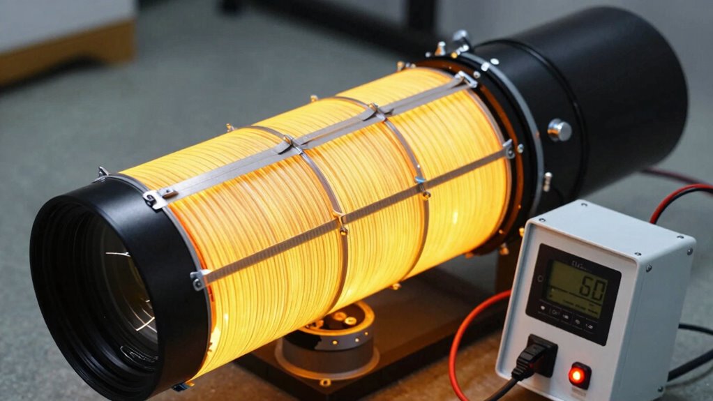 proper dew heater setup