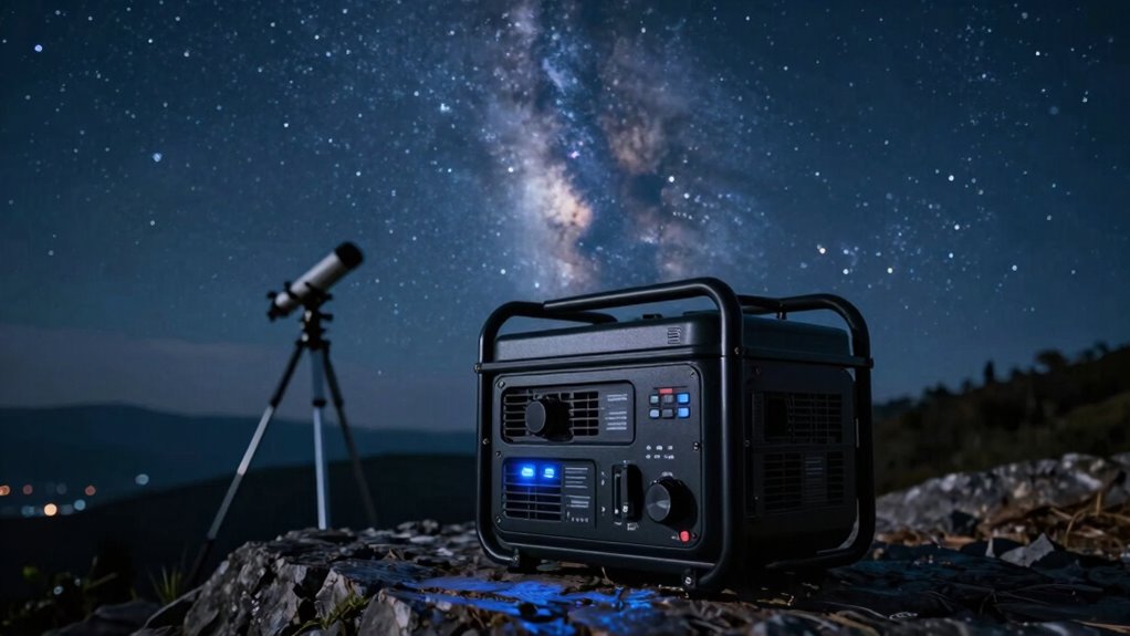 quiet reliable astrophotography power
