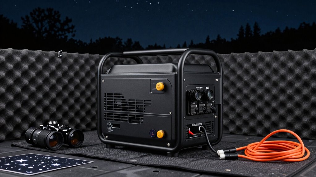 quiet vibration reducing power setup