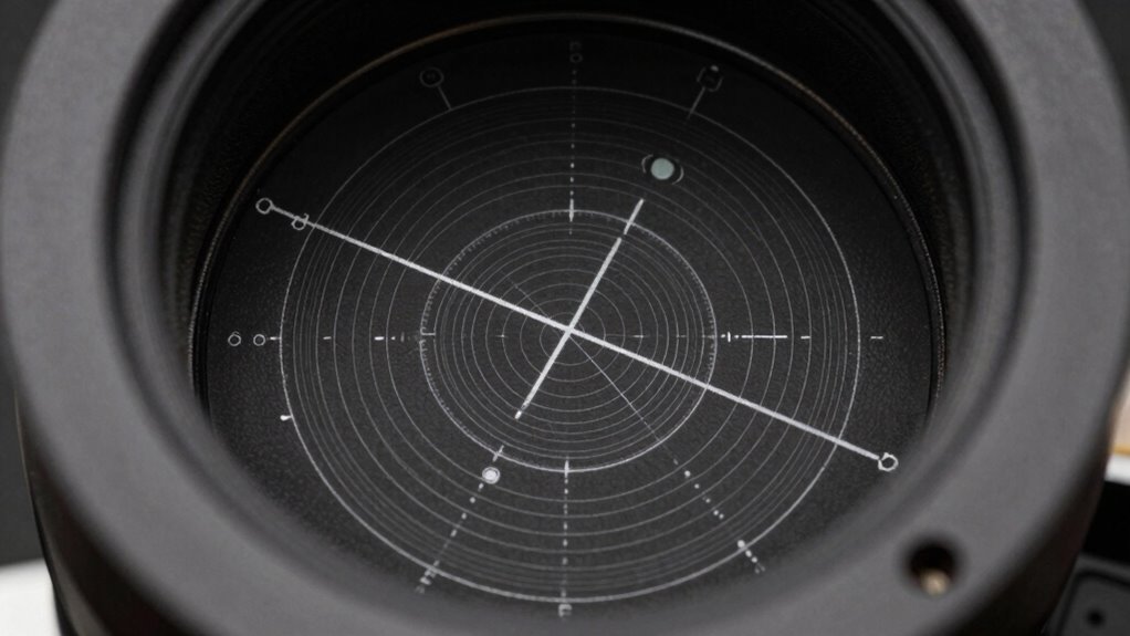 reticle patterns for precise alignment