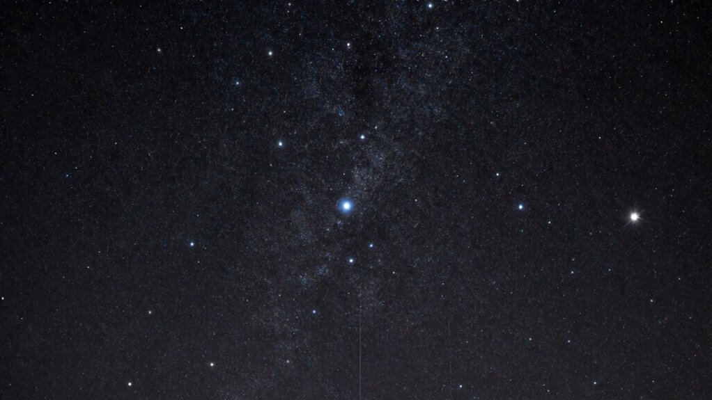 select bright isolated guide stars