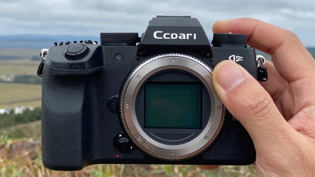 sensor size influences framing