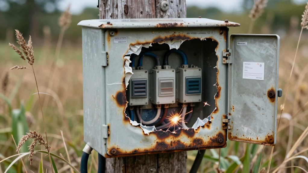 signs of electrical troubleshooting