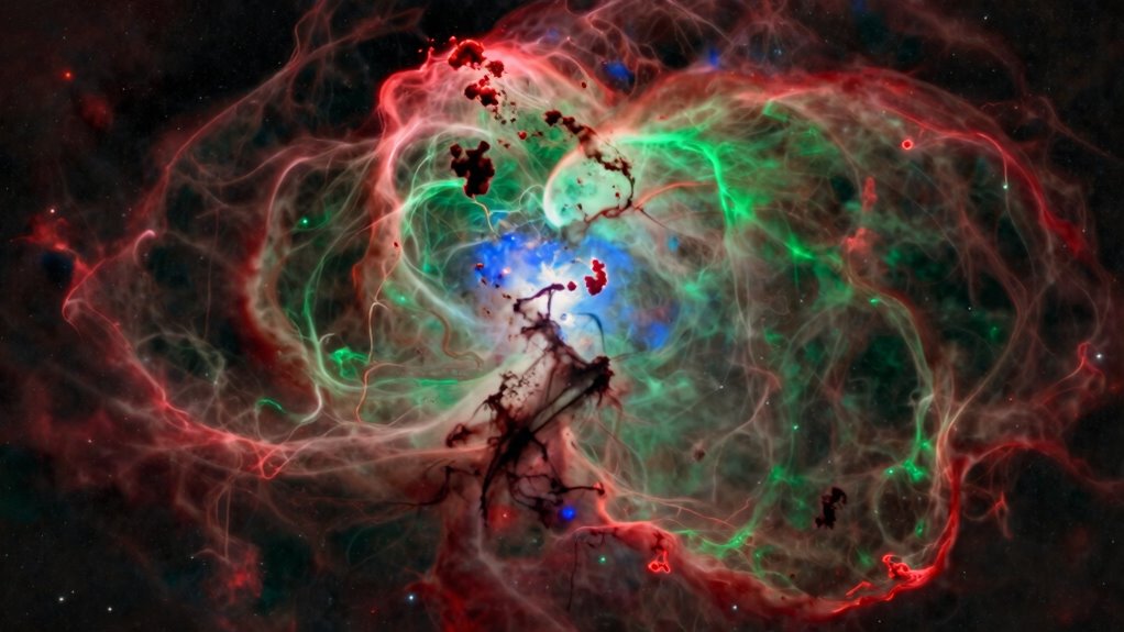 single shot colorful astrophotography