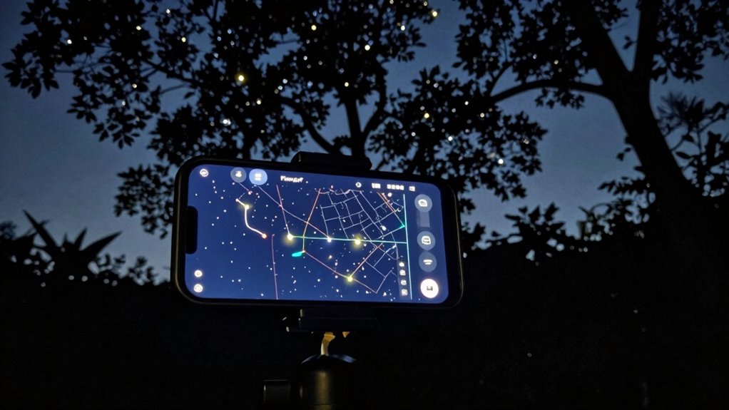 smartphone apps assist polar alignment