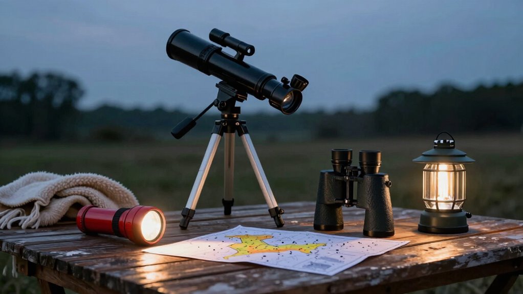 star gazing essentials checklist