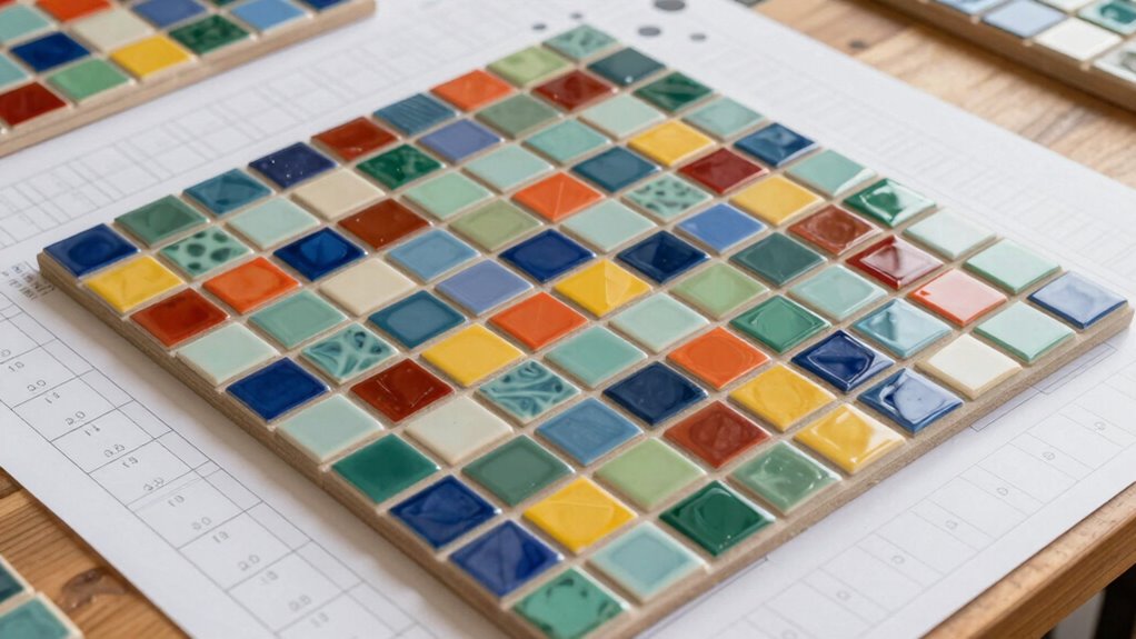 template assisted mosaic planning