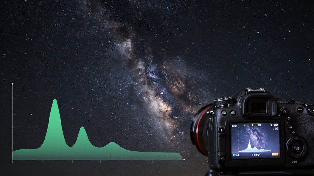 using histogram for exposure
