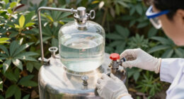 Chemistry behind the Garden Grove chemical tank