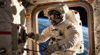 Astronauts told to return to ISS after sheltering over air leak repairs