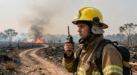 Critical fire weather complicates firefighting efforts in massive Utah wildfire