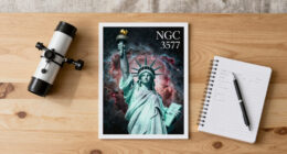 Tonight's Sky Story: NGC 3576: The Statue of Liberty Nebula (NASA APOD, 2026-07-20)