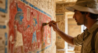 4,400-Year-Old Tomb Of Egyptian Judge Found At Saqqara With Colors On Walls