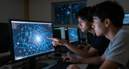APOD: 2026 October 25 – Dark Matter In A Simulated Universe